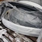Бампер ГАЗ-3110 задний без хрома Белый Бампер ГАЗ-3110 задний без хрома Белый